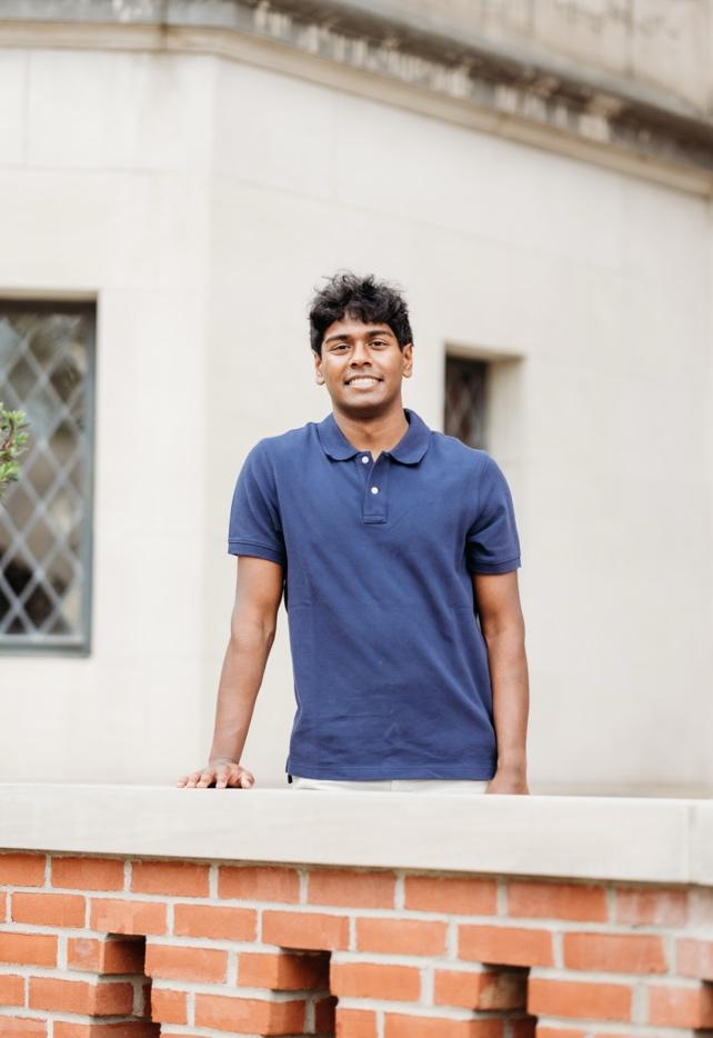 Achintya Perumal, Research Technician, 2024–2026, Ebrahimi-Nik Lab alumnus